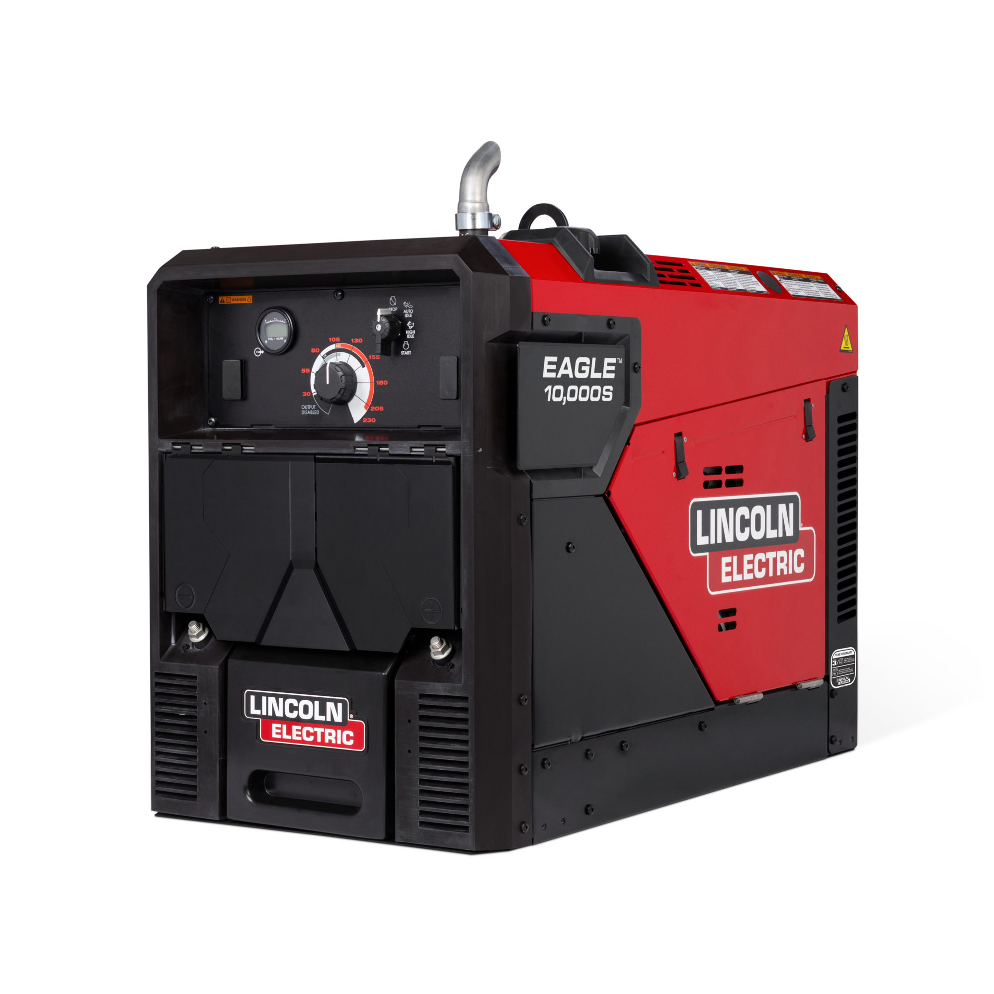 Lincoln Electric 230 Amp Eagle 10,000S Gas Engine Driven Stick Welder with Rehlko Engine, Model #K5941-2